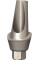 Angular anatomic titanium abutment for implant H2.43