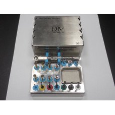 Surgical Set conical drills with stopper