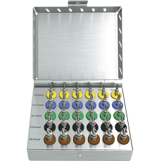 Set Surgical Conical Drills with an integrated stopper