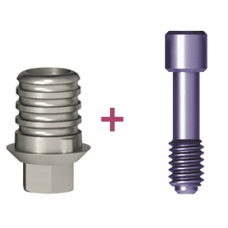 Titanium Base for Short implant H2.43