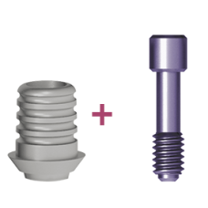Titanium Base Round for Short implant H2.43 