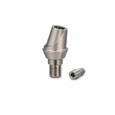 Titanium esthetic screw abutment connector Short System H2.43
