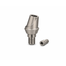 Titanium esthetic screw abutment connector Short System H2.43