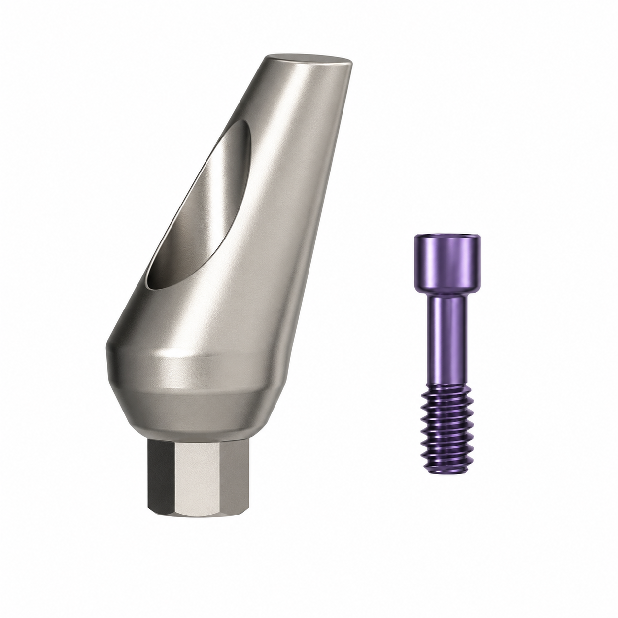 Angular Titanium Abutment 25° Short System - DMi